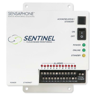 Sensaphone Sentinel 220VAC Standard Ethernet Version, No Enclosure